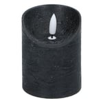 LED Vaxljus 7x9cm - Svart