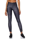 Under Armour Women's Fly Fast Printed Tight Legging, Jet Gray/Jet Gray/Reflective (012), Small