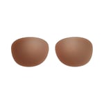 Walleva Brown Polarized Replacement Lenses For Oakley Latch Sunglasses