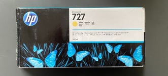 Genuine HP 727 Ink - YELLOW 300ml / DESIGNJET T930 T1530 T2530 (INC VAT) BOXED