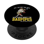 Am I the only one here who cares about the bagpipes? - white PopSockets Swappable PopGrip