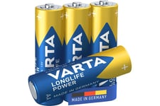 Varta High Energy batteri - 4 x AA typ - Alkalisk