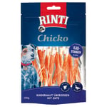 RINTI Chicko Small tuggpinnar för små hundar - Ekonomipack: Anka  18 x 150 g