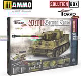 Ammo Ammo: Solution Box 01 - Wwii German Tanks - Colors And Weathering System