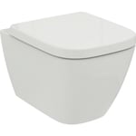 Ideal Standard I.Life S vägghängd toalett, utan spolkant, rengöringsvänlig, vit
