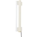 Eiffel Vägglampa Enkel 500, Cream