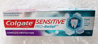 Colgate Sensitive Pro-Relief COMPLETE PROTECTION Fluoride Toothpaste Health 110g