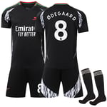 Arsenal Aawy Barn/Vuxen Fotbollströja 2024-2025 Nr. 8 Ødegaard adult S