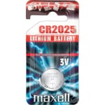 MAXELL Maxell Knappcellsbatteri Lithium, 3v (cr2025), 1-pack