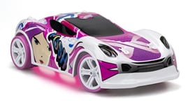 YCOO 20631 Exost Lightening Amazone, RC Vehicle with Light Up Body, High Speed Kids Stunt, 2HGhz, Girls Remote Control Car Pink