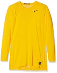 Nike Men's M Np Comp Crw Long Sleeve Top, University Gold/University Gold, X-Large, University Gold/University Gold
