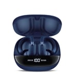MIXX Headphones Sports Charge 2 In-Ear Hook TWS Blå Huvudtelefoner för Löpning