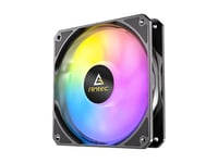 Antec P12r Pwm Argb, Fläkt, 12 Cm, 61,46 Kubikfot/Min, Svart