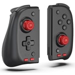 3rd Earth Enhanced Controller Pair for Nintendo Switch (Black)