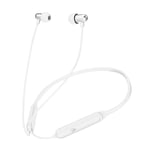 Wireless Neckband Headphones,okcsc Bluetooth 5.0 Earphones Neckband In-ear Headset with Mic,6Hrs Playing Time,IPX5 Sweatproof for Running,Gym (White)