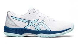 ASICS Solution Swift FF Clay/Padel White/Blue Women (Storlek: 38)