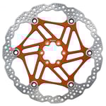 Hope Floating Rotor - Orange / 160mm 6 Bolt