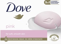 Dove Creamy 3In1 Bar Soap - Pink 90G