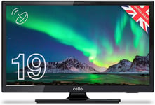 Cello ZSO291 19″ Digital LED TV with Freeview and Built In Satellite Tuner ,