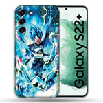 Coque pour Samsung Galaxy S22 Plus Manga Dragon Ball Vegeta Bleu