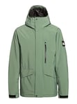 Quiksilver Snow Jacket MISSION SOLID Men Green XS