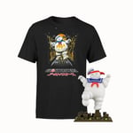 Ghostbuster Stay Puft Marshmallow Collectible And T-Shirt Bundle - Women's - 3XL