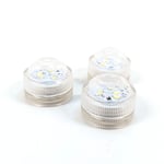 Set of 3 LED Tea Lights Multibuy For Candle Shade Tea Light Holder Multipack