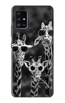 Giraffes With Sunglasses Case Cover For Samsung Galaxy A41