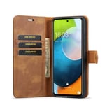 Mobil lommebok DG-Ming 2i1 Samsung Galaxy A53 5G - Brun