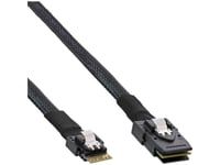 Inline 27645B, 1 M, Sff-8654 Hane, Mini Sas Sff-8087, Rak, Rak, Hane/Hona-Kontakt