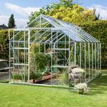Vitavia Uranus 11500 Växthus - 11,5 m2 Alu 3mm Härdat Glas med sockel -