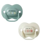 Tommee Tippee Anytime Soothers, Symmetrical Orthodontic Design, Inc Steriliser Box 6-18m - 2 Dummies, Colours Vary