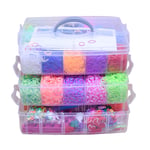 Loom Bands kit 20.000 st band - Gör egna armband & figurer