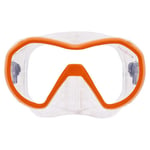 Aqualung Plazma Diving Mask Durchsichtig,Orange