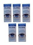 5X Murine Contacts Refresh&Clean Eye Drops Hydrate All Types Contact Lenses 15ml