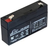 6V 1,2Ah CT (AGM) batteri 97x24x51