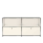 USM - USM Haller 36 sideboard Pure White - Småbord & sidobord - Fritz Haller,Paul Schärer - Vit - Metall