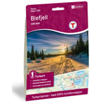 Nordeca Blefjell 1:50000 DNT turkart 2207 2020