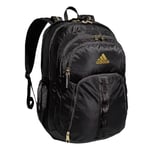 adidas Unisex Prime 6 Backpack, Black/Gold Metallic, One Size, Prime 6 Backpack