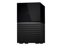 WD My Book Duo WDBFBE0240JBK - Baie de disques - 24 To - 2 Baies - HDD 12 To x 2 - USB 3.1 Gen 1 (externe)