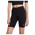 Nike Nike Sportswear Essential Pantalon de survêtement Femme, Noir Blanc, XS