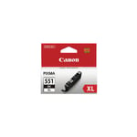 Canon Cli-551bk Xl Black Inkjet Cartridge High Yield 6443b001