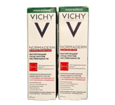 2X VICHY NORMADERM CORRECTING ANTI-BLEMISH CARE 50ML NEW