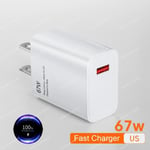 Chargeur US 67W-Chargeur rapide d'origine avec câble USB C, charge extrême, 67W, Xiaomi Mi 13, 12, 11, Ultra