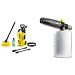Bundle of Kärcher K 2 Power Control Home high-pressure washer: Intelligent app support - the practical solution for everyday dirt - incl. Home Kit, Pack of 1 + Kärcher FJ6 Foam Nozzle