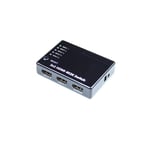 Répartiteur Switcher HDMI 5 entrées- 1 sortie, Ultra HD 4Kx2K