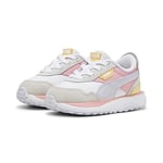 PUMA Cruise Rider Pivoine AC Inf Basket, Peach Smoothie White Spring Lavande, 38 EU