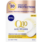 Nivea Q10 Power Anti-Wrinkle & Firming Age Spot Protecting Day Cream for All 50m