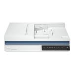 HP INC. Scanjet Pro 2600 f1 - Scanner de documents CMOS / CIS Recto-verso A4/Legal 1200 dpi x jusqu'à 25 ppm (mono) (couleur) Chargeur automatique (60 feuilles) 1500 pages par jour USB 2.0