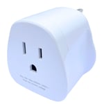 UK Visitor Travel Adapter Plug USA To UK England Adaptor